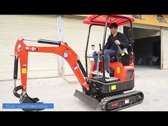 Máy xúc bánh xích 0,8 tấn Công suất nặng 11KN 3000r / phút