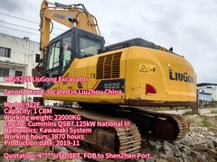 LiuGong CLG922E Crawler Excavator tay hai